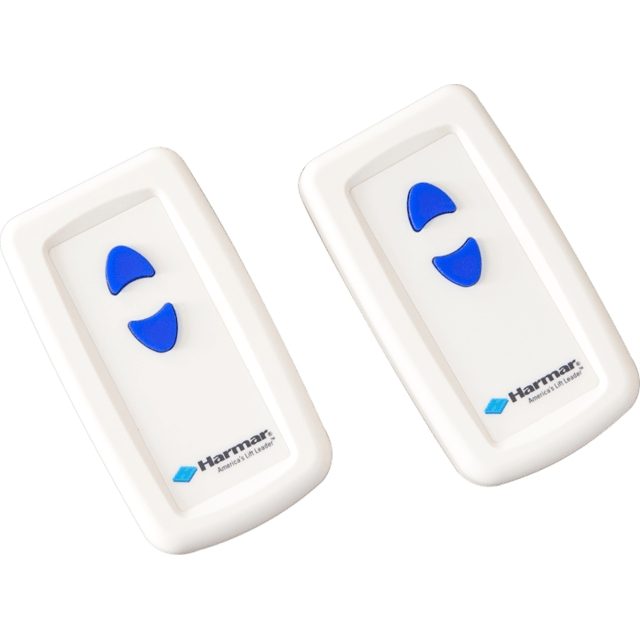 Two Harmar wireless remote controls